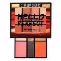 ราคา HF5016 ชุดทาตากับปัดแก้ม HELLO PERFECT PRETTY MAKEUP KIT SIVANNA (19548188495)