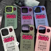 ราคา เคสสำหรับ iPhone 11 12 13 14 15 Pro Max 7 8Plus Xs Max X Xs Xr Stay โทรศัพท์สัมผัสเคสสองชั้น Frosting Anti Fall (20985548469)