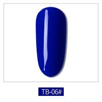 ราคา สีเจล สีทาเล็บ AS Brand 15ml โทนฟ้าคราม น้ำทะเล รหัส TB 6 เฉดสี (13236286381)