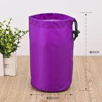 ราคา ไนลอนกันน้ํา เสื้อแจ็กเก็ตขนเป็ด กระเป๋าเก็บของ เชือกรูด Travel Organizer Tube Shape Round Cylinder Bag For Storage Clothing (21436441372)