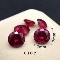ราคา 1ชิ้น Wisdom และหินผู้คุ้มครอง3A โมซัมบิกทับทิมคอรันดัม Spinel รูปทรงหลากหลายสร้อยข้อมือ Diy เลือดนกพิราบสีแดง AAA 5 7มม (22949497778)