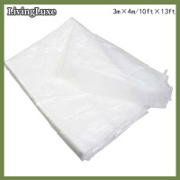 ราคา LivingLuxe ผ้าคลุมกันฝุ่นเฟอร์นิเจอร์พลาสติก1ชิ้นผ้าคลุมรถกันน้ำกันฝุ่นโซฟา (22507174483)