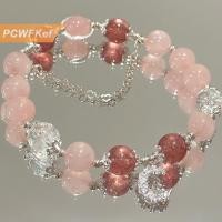 ราคา PCWFKef สร้อยข้อมือลูกปัดคริสตัลหวานแฟชั่นสำหรับเด็กผู้หญิงสร้อยข้อมือจี้ดวงจันทร์ดาวเครื่องประดับของขวัญมิตรภาพ (22843047214)