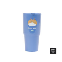ราคา Moshi Moshi แก้วน้ำพลาสติกลายน่ารัก มีฝาปิด แก้วน้ำพกพา ขนาด 750 ml รุ่น 7100055464 55472 (23069982937)