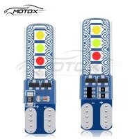 ราคา MOTOX T10 led dimmer RGBW LED flashing light 4 colors led dimmer car decoration promotion price (22999268448)