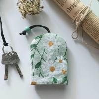 ราคา keycover ที่เก็บกุญแจ พวงกุญแจ ผ้าฝ้ายพิมพ์ลายดอกเดซี่ ของขวัญปีใหม่ ของชำร่วย ของฝาก ของแจก พร้อมส่ง (23052173560)