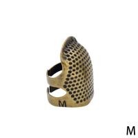 ราคา Hittime ป้องกันปลายนิ้วโลหะเย็บปักถักร้อยงานประดิษฐ์เย็บปักถักร้อยปลอกสวมนิ้วแบบย้อนยุคอุปกรณ์เย็บผ้า DIY (21166790014)