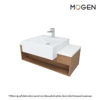 ราคา MOGEN อ่างล้างหน้าเซรามิค พร้อมตู้เฟอร์นิเจอร์ รุ่น LF15090H N (22929528335)