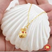 ราคา สร้อยคอทองแท้ 96 5 จี้คิตตี้ น้ำหนัก 1 สลึง (22820728894)