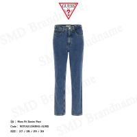 ราคา GUESS กางเกงยีนส์ขายาว รุ่น Mom fit denim pant Code W2YA21D4NH5 AUMD (23050497342)