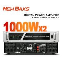 ราคา NewBaxs เครื่องขยายเสียง LX 3750 เครื่องขยายเสียง 2ช่อง 4โอห์ม 8โอห์ม high power professional เครื่องขยายเสียงซับวูฟเฟอร์คอนเสิร์ต1000X4 stage performance amplifier (20893552038)