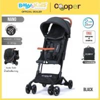 ราคา cabin size Cooper รถเข็นเด็ก รุ่น Nano รถเข็นเด็กแรกเกิด 30 kg ปรับนั่ง เอน นอนราบได้ พับง่าย พกสะดวก สะพายได้ น้ำหนักเบา ประกันศูนย์ไทย 2 ปี (22744947576)