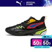 ราคา PUMA BASKETBALL รองเท้าบาสเก็ตบอล Genetics สีดำ 37990501 (23060755699)