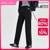 ราคา Giordano Women Pants Fleece Lined Warm Knitted Pants with Drawstring Elastic Waist Casual Trousers 05414857 (22789592050)