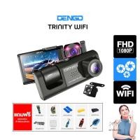 ราคา ซื้อ 1 แถม 11 Dengo Trinity Wifi 2 กล้องติดรถยนต์ 3 กล้อง เชื่อมต่อ Wifi ดูผ่านมือถือได้ ประกัน 1 ปี (23093022756)