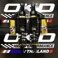 ราคา โช็คOKD รุ่น Icon ของ PCX125i PCX150i PCX160 Std Nmax Nmax2021 GPX Drone 4v โช๊คPCX2018 โช๊คPCX2021 โช๊คPCX160 โช๊ค okd Icon ของแท้100 พร้อมส่ง โช๊คอัพ okd Icon โช๊คหลังOKD (8456122252)