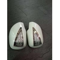 ราคา ครอบกระจกมองข้างรถตู้ toyota commuter ไฟไลน์เบนซ์ ไฟหรี่ขาวไฟเลี้ยวส้ม 2008 2018 สีขาว (20865331849)