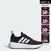 ราคา adidas ไลฟ์สไตล์ รองเท้า Swift Run สําหรับเด็ก เด็ก สีดำ IG7293 (22434602890)