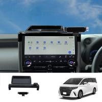ราคา For Alphard 40 Series 2023 Center Console Organizer Behind Screen Hidden Storage Box with Phone Holder Replacement Parts Accessories RHD (23050465959)