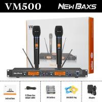 ราคา NewBaxs VM500 หนึ่งลากสองมืออาชีพเดิมมือถือไมโครโฟนไร้สาย UHF ส่วน ktv ร้องเพลงความบันเทิงในบ้านคาราโอเกะบ้าน KTV เพลงแสดงในเชิงพาณิชย์ เหตุกา (21053205787)