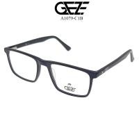 ราคา กรอบแว่นตา GEZE รุ่น A1079 C1B เต็บกรอบสีดำด้าน Vintage น้ำหนักเบา ใส่สบาย บริการตัดเลนส์สายตาราคาถูก (718068764)