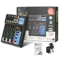 ราคา NewBaxs เครื่องผสมเสียง professional 7 4 ช่อง MG07BT MG04BT มิกเซอร์ USB เครื่องขยายสัญญาณ KTV เครื่องขยายเสียงทัวร์คอนเสิร์ต (21053174049)