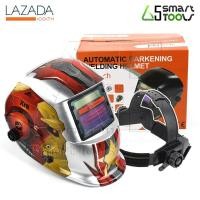 ราคา InnTech หน้ากากเชื่อม ปรับแสงอัตโนมัติ แบบสวม ปรับระดับความเข้มกระจกได้ ปรับความไวต่อแสงได้ Auto Darkening รุ่น WH 37 (522738775)
