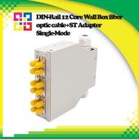 ราคา DIN Rail 12 Core Wall Box fiber optic cable ST Adapter Single Mode BISMON (22305419240)