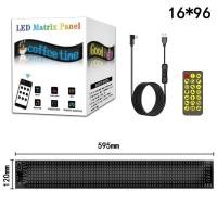 ราคา LED รถหน้าจอที่มีความยืดหยุ่นUSB 5V เมทริกซ์พิกเซลแผงรูปแบบ RGB กราฟฟิตีเลื่อนข้อความนิเมชั่นแสดงร้านรถที่มี App (22822012951)