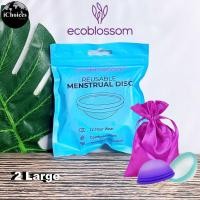 ราคา EcoBlossom Reusable Menstrual Disc 2 Count ถ้วยอนามัย ถ้วยรองรับประจำเดือน (20400531907)