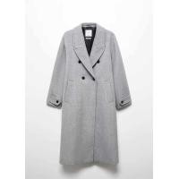 ราคา MANGO เสื้อโค้ท เสื้อกันหนาว คอปก WOOL BLEND OVERSIZED COAT (22488779715)
