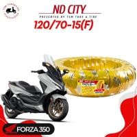 ราคา ยางนอกไม่ใช้ยางใน เรเดียล Honda Forza350 ND City 120 70 15TL ล้อหน้า 140 70 14 TL ล้อหลัง ยางผลิตใหม่ จัดส่งเร็วทั่วไทย มีใบกำกับภาษี (22014222061)