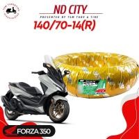 ราคา ยางนอกไม่ใช้ยางใน เรเดียล Honda Forza350 ND City 120 70 15TL ล้อหน้า 140 70 14 TL ล้อหลัง ยางผลิตใหม่ จัดส่งเร็วทั่วไทย มีใบกำกับภาษี (22014222062)