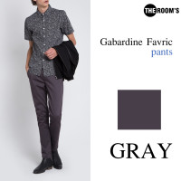 ราคา THE ROOMS เดอะรูม กางเกงสแล็ค กางเกงทำงาน กางเกงขายาว ผ้ากำมะดิน ขากระบอกเล็ก สีเทา (17747954040)
