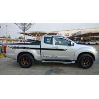 ราคา สติ๊กเกอร์ติดข้างรถ D MAX ZING อุปกรณ์แต่งรถ รถแต่ง รถซิ่ง รถยนต์ รถกระบะ รถตู้ ISUZU D MAX Stickers (15768149579)