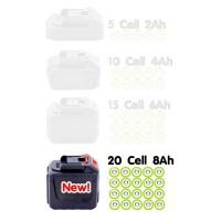 ราคา แบตเตอรี่ Makita 18V แบตเตอรี่ Battery เทียบเท่า (22580156317)