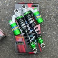 ราคา โช๊คหลังโชบิ CHOBI มีกระปุก สติ๊กเกอร์ohlins เวฟ WAVE ดรีม 320MM ปรับสปริงได้ โช๊คหลังเวฟ โช๊คโชบิน (22906508262)