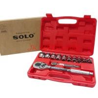 ราคา SOLO No 512 12 ชุดบล็อก บล็อค 4 หุน 12 ชิ้น ลูกบล็อค ด้ามฟรี ด้ามบล็อกโซโล (16091036745)