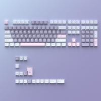 ราคา Macaron Keycaps PBT Double shot Cherry Profile Keycap Custom Keycaps Compatible with Cherry Gateron MX Switches (22093960696)