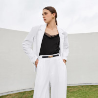 ราคา Closet Crush Gentle Reminder เสื้อเบลเซอร์แขนยาว เสื้อสูท สีขาว (22998311010)