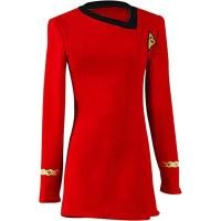 ราคา Star Trek Series อุปกรณ์ต่อพ่วง Cos เสื้อผ้า StarTrek Original Series Heroine Uniform ชุดคอสเพลย์ (22640282826)