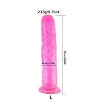 ราคา ขนาดใหญ่สายรัดdildoปรับดูดถ้วยสําหรับanalกระตุ้นความรู้สึกจริงซิลิโคนvibratingผู้ใหญ่ของเล่นคู่ (22950351292)