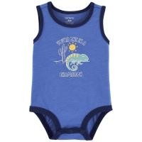 ราคา คูปอง 2 ต่อ Carters Bodysuit 1Pc Blue L8 คาร์เตอร์เสื้อผ้าชุดบอดี้สูทพิมพ์ลาย (16230434383)