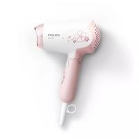 ราคา PHILIPS ไดร์เป่าผม รุ่น HP8108 1000 วัตต์ สีขาว ชมพู พับเก็บได้ (22196440934)
