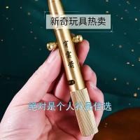 ราคา ทองเหลือง Cloud piercing Arrow หัตถกรรมขวานช ่ วยสร ้ างสรรค ์ ของเล ่ นแปลกใหม ่ ของเล ่ นอินเทรนด ์ Decompression ฤดูใบไม ้ ผลิ Arrow โลหะ Launcher ของเล ่ นตกแต ่ ง Play Dual ใช ้ Fine หัตถกรรม Orn