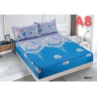 ราคา ผ้าปูที่นอน ผ้าปูรองนอนใยไหม ผ้ารองกันฝุ่น กันเปื้อน ลายการ์ตูน 6 5 3 5 ฟุต 3 ชิ้น สีพื้น หน่า 12 นิ้ว ลายใหม่ (21306860336)