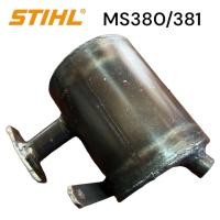 ราคา STIHL 380 381 MS380 MS381 อะไหล่เลื่อย ท่อไอเสีย เก็บเสียง เลื่อยโซ่สติลรุ่นกลาง 168 381 004 (21516141384)