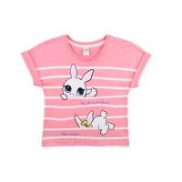 ราคา Chelsee เสื้อยืดคอกลม เด็กผู้หญิง รุ่น 238044 ลายกระต่าย ผ้า 100 Cotton อายุ 1 5 10 ปี เสื้อผ้าเด็กโต (22565317528)