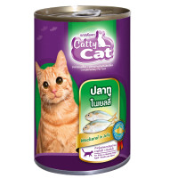 ราคา ส่งฟรีไม่ต้องใช้โค้ด แคทตี้ แคท อาหารแมวกระป๋อง 400 กรัมx12 กระป๋อง (22524192952)