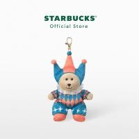 ราคา Starbucks Mini Carnival Clown Bearista Bear Keychain พวงกุญแจสตาร์บัคส์ A11160212 (22999723761)
